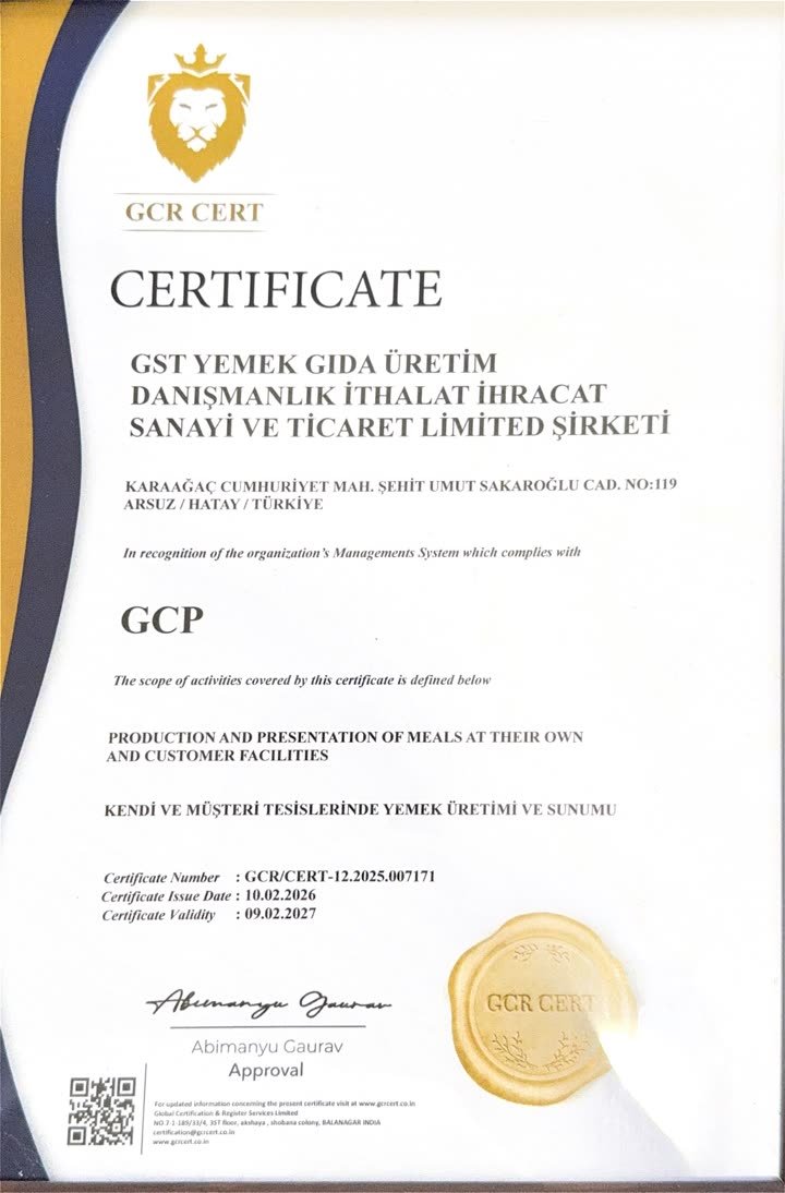GCP Sertifikası — GCR CERT