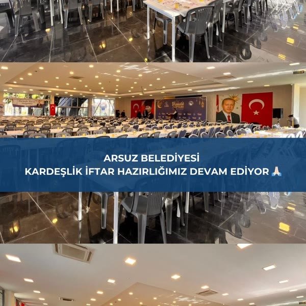 Tepsilerde Ramazan tatlısı hazırlığı